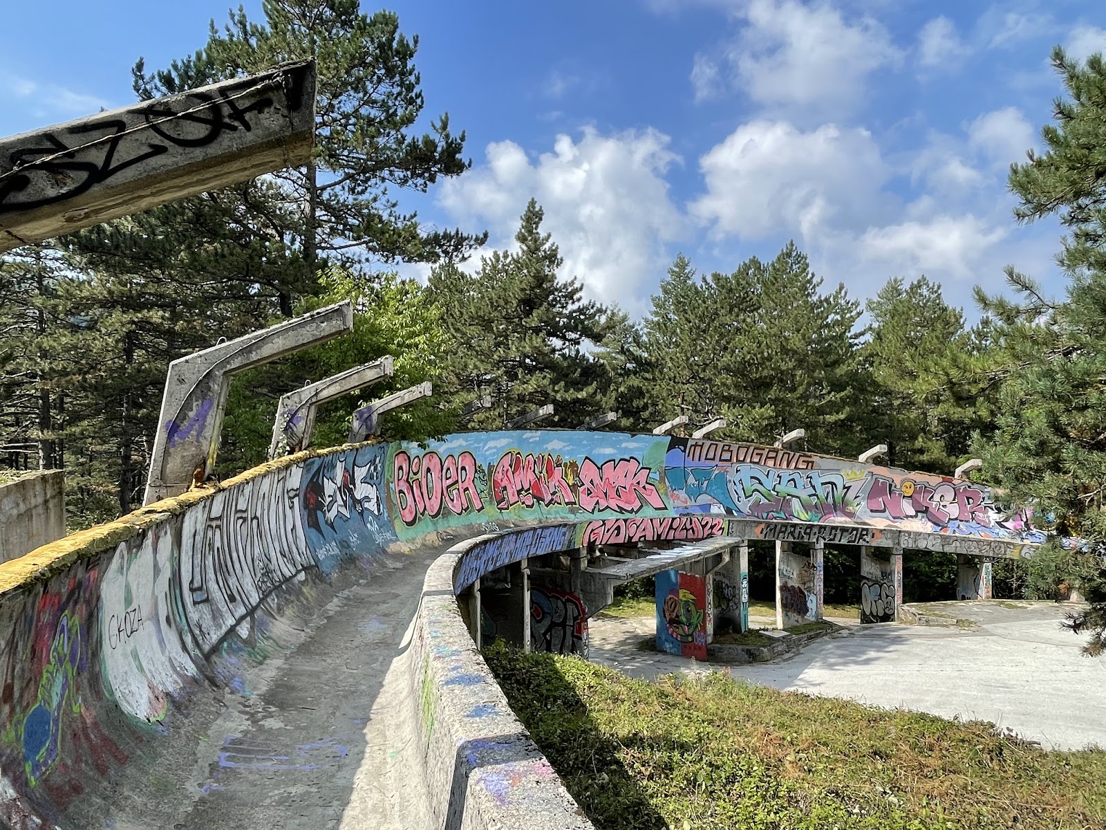 Abandoned Bobsled Track (Trebević)