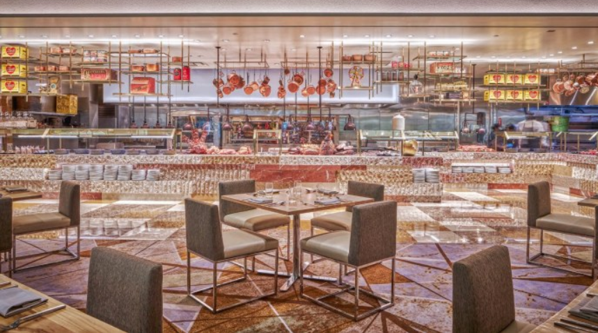 Bacchanal Buffet at Caesars Palace