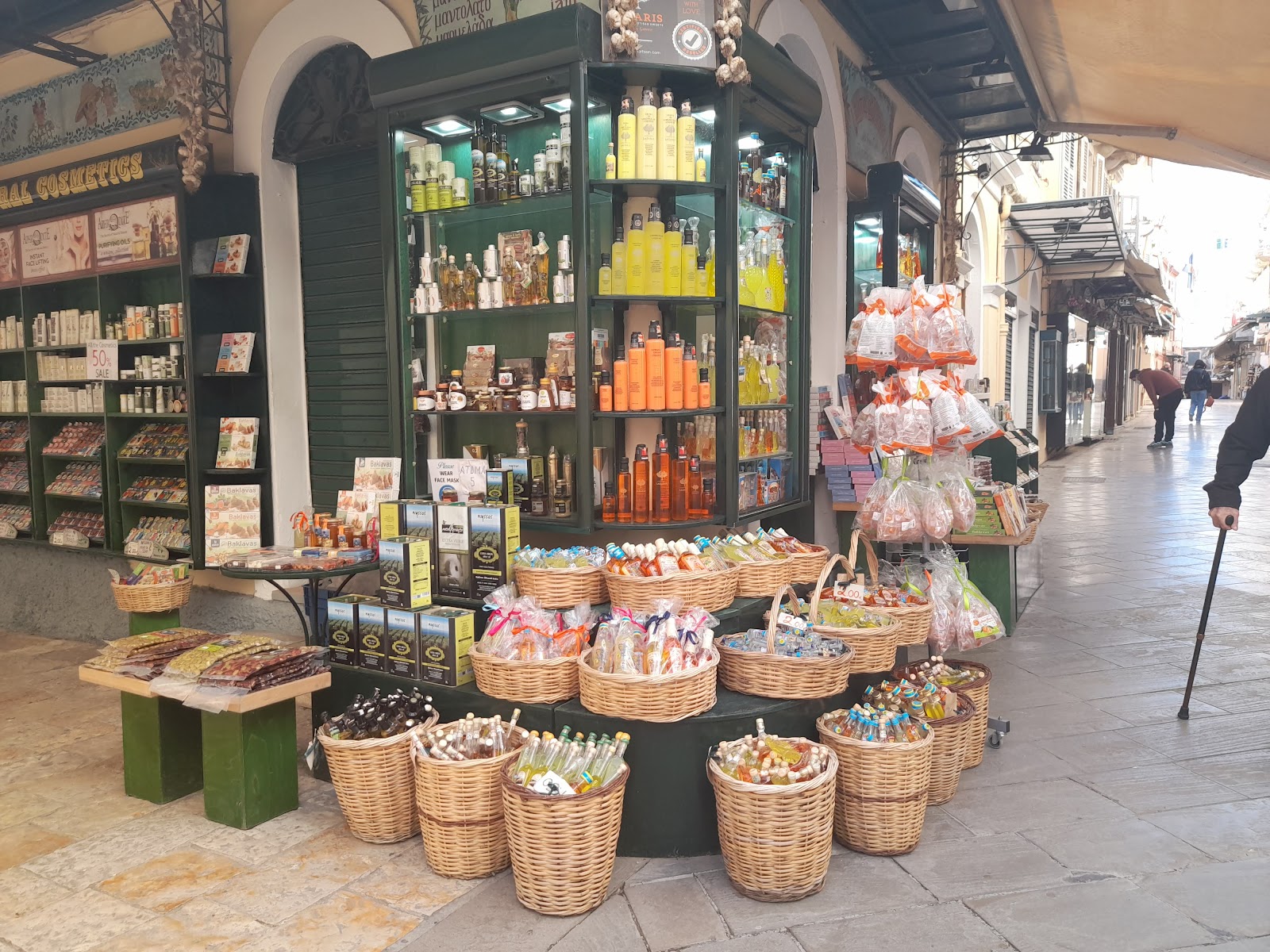 Corfu Old Town Market