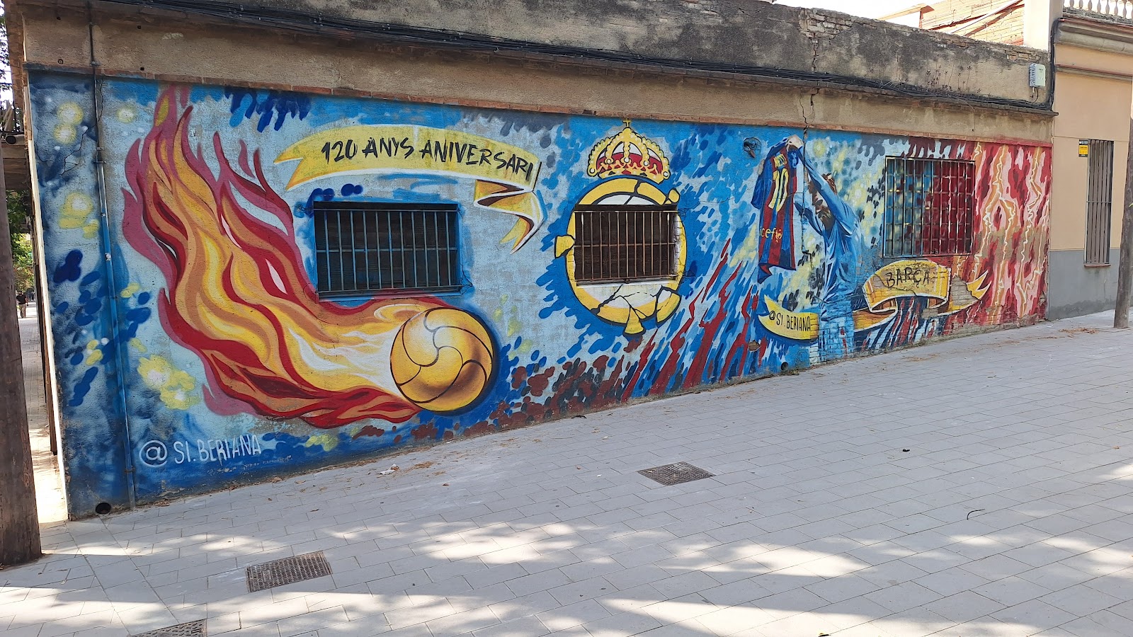 Mural Messi Bitcoin