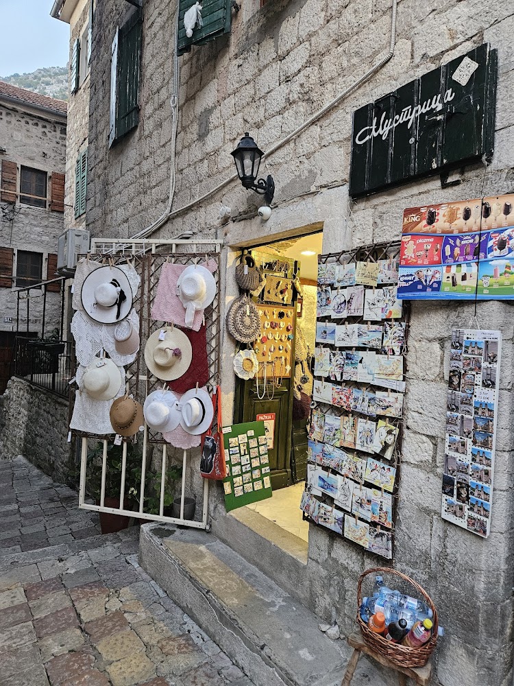 Kotor Old Town Souvenir & Artisan Shops