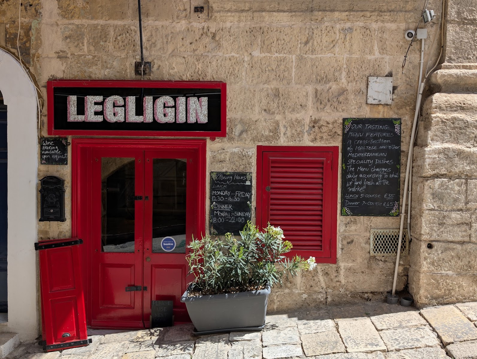 Legligin Wine Bar & Restaurant