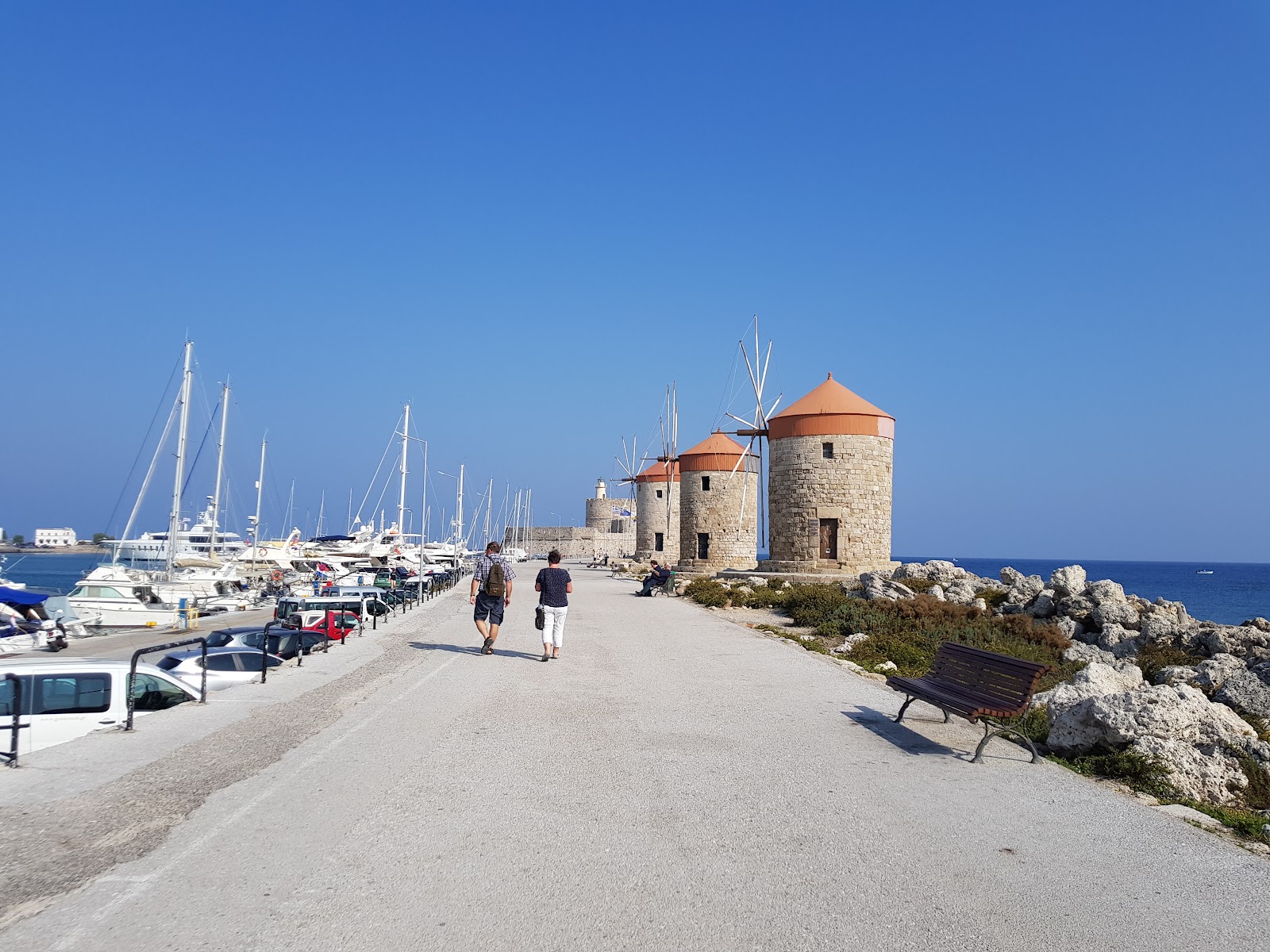 Mandraki Harbour