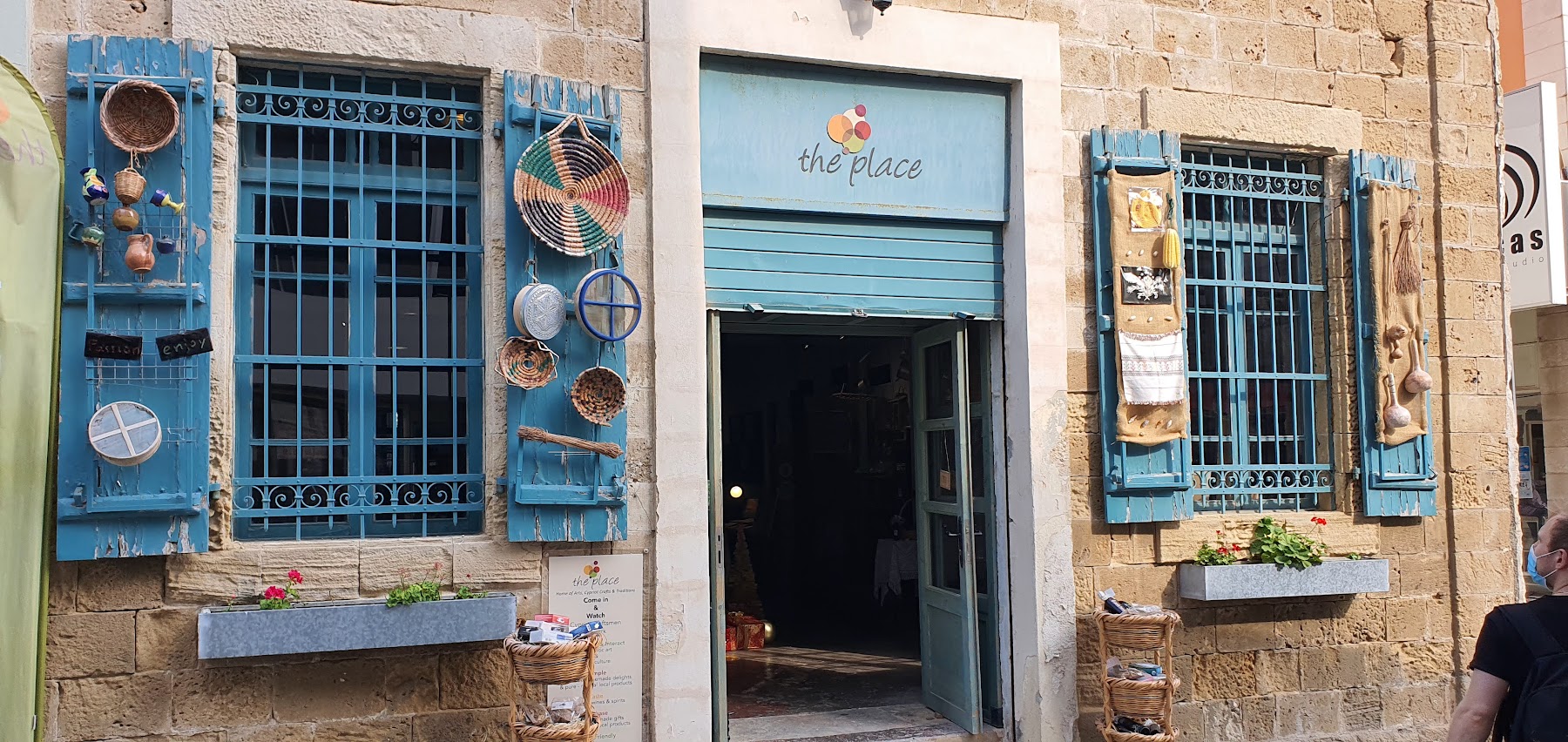 Paphos Old Port Souvenir Stalls