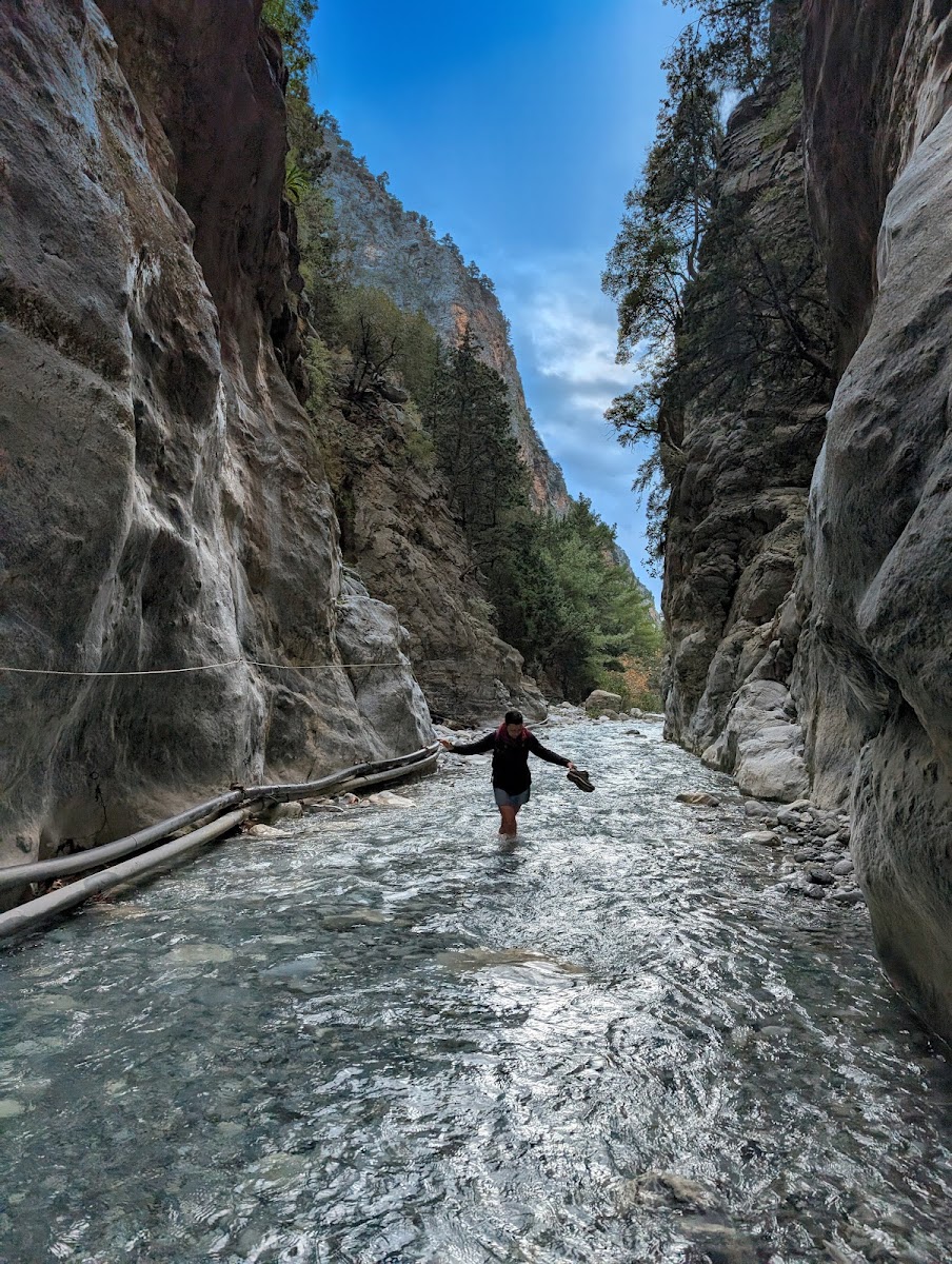 Samaria Gorge National Park (Entrance at Xyloskalo)