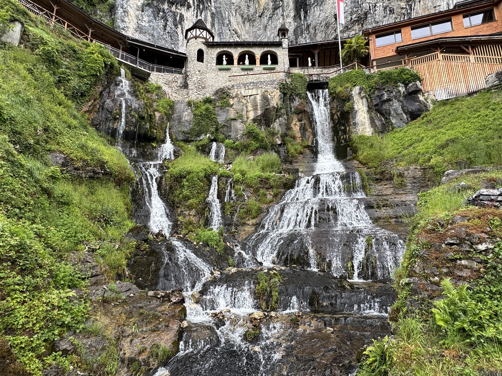 St. Beatus Caves Waterfall Path